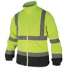 Bluza fleece cu benzi reflectorizante