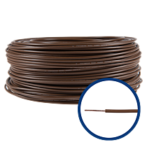 Cablu FY(H07V-U) 1x10 mm, maro