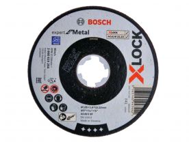 Disc abraziv X-Lock pentru taierea metalului 125X1.6X22.3 mm 2608619254 Bosch