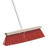 Mătură de exterior 400mm cu coadă lungă din lemn